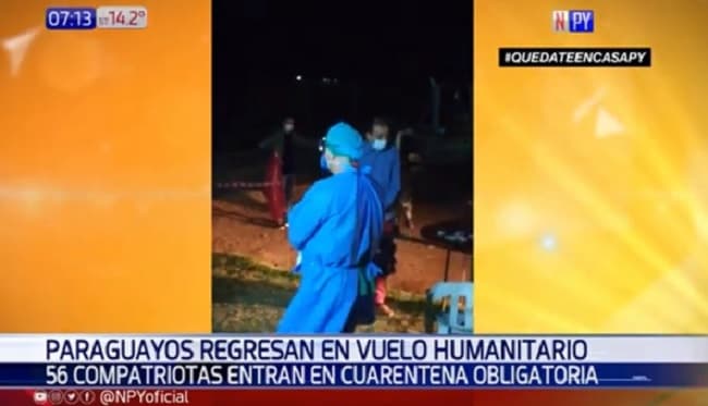 Ingresan al país 56 compatriotas en vuelo humanitario desde Perú y Bolivia