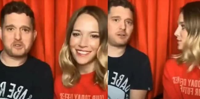 Luisana Lopilato defiende a Michael Bublé luego del codazo