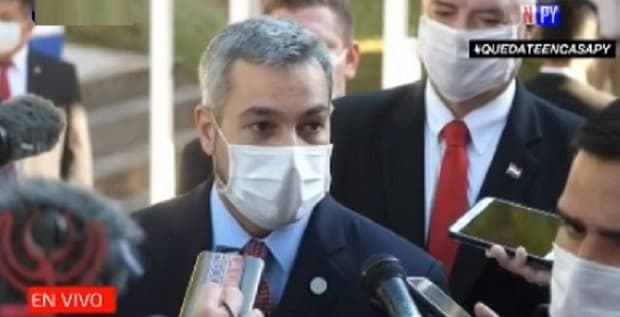 “No estamos encontrando circulación comunitaria”, afirma Abdo Benítez