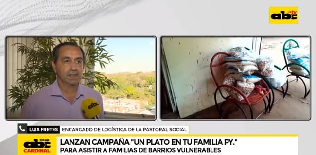 Lanzan campaña “Un plato en tu familia Paraguay”