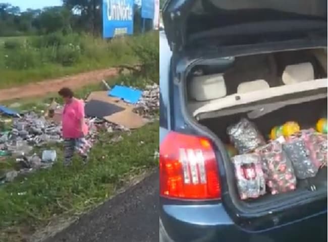 Pobladores de Ypacaraí roban mercaderías a conductor accidentado