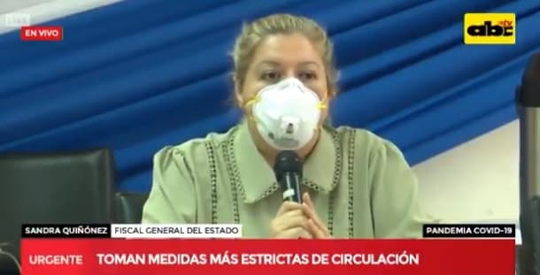 Fiscal General pide no recibir a quienes van al interior