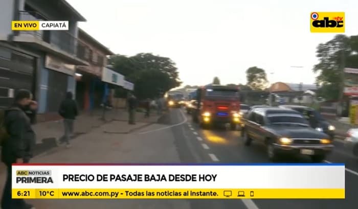 Baja en el pasaje es ínfima, considerando el mal servicio, dicen