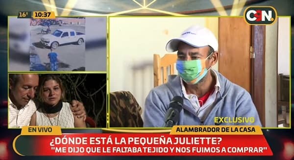 Testigo brinda detalles sobre el día en que desapareció Juliette