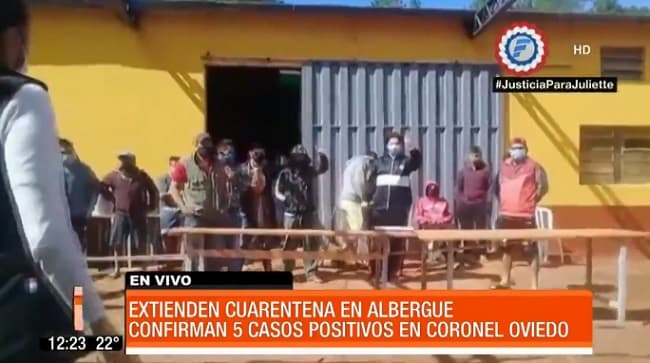 Extienden cuarentena en albergue, tras confirmación de más casos