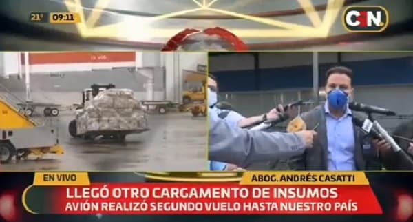 Proveedora insiste en entregar insumos al Ministerio de Salud