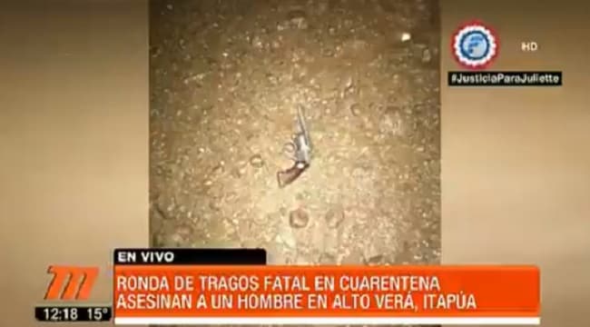Ronda de tragos termina en asesinato