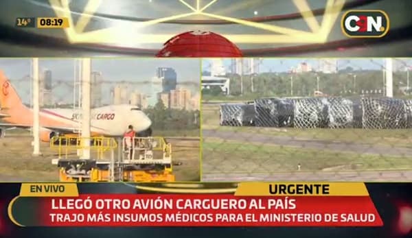 Llega segundo lote de medicamentos, pero el cargamento no puede ser despachado