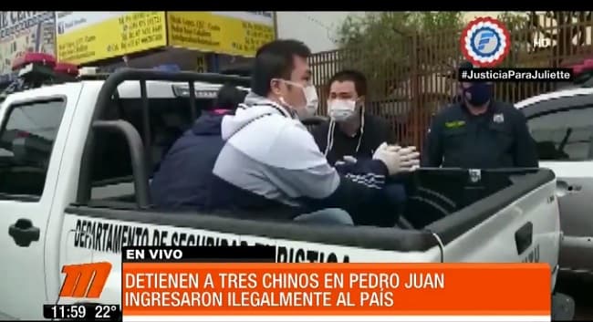 Detienen a ciudadanos chinos tras ingreso ilegal al país