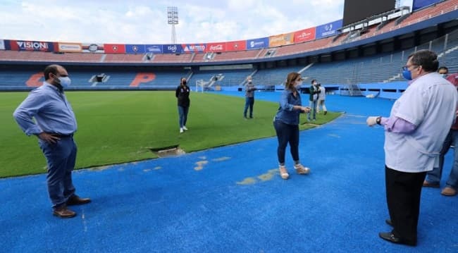 Solo dos estadios están prestos para el reinicio del Apertura