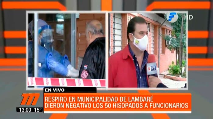 Decenas de funcionarios de la comuna lambareña dieron negativo