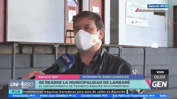 Habilitan atención en la Municipalidad de Lambaré