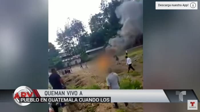 Queman vivo a científico maya acusado de ser brujo