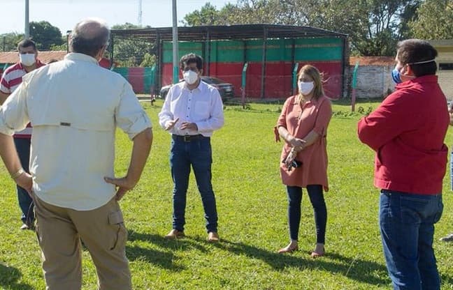 Intendente de San Roque da negativo a Covid-19 y recibe el alta