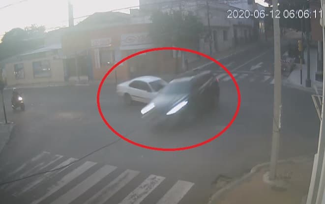 Revelan video del accidente de la periodista Mabel Rehnfeldt