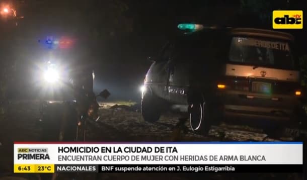 Hallan cadáver de una mujer en Itá