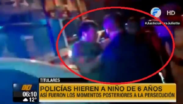 Niño baleado se encuentra estable y aparecen más imágenes del procedimiento