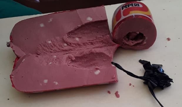 Detectan mortadela “explosiva” en cárcel de Pedro Juan