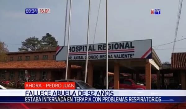 Mujer de 92 años fallece por problemas respiratorios y aguardan resultados