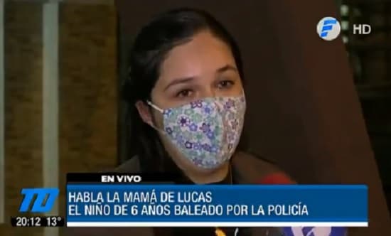 Madre de niño baleado asegura que perdonó a los policías