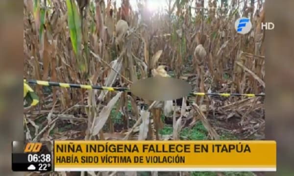 Hallan cuerpo de niña indígena con signos de abuso