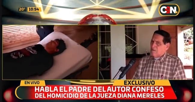 “Estaba súper bien”, dice padre del sospechoso de crimen de jueza