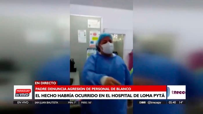 Hombre denuncia agresión de enfermera en hospital