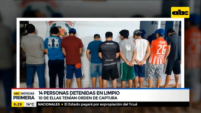 14 detenidos tras redada en el Área Metropolitana