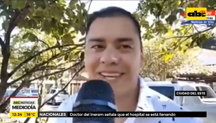 Intendente de CDE da positivo a Covid-19