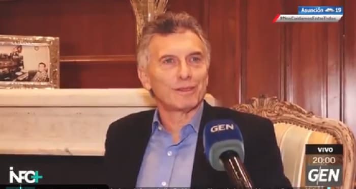 Macri dice que vino a hablar de la pandemia y del futuro
