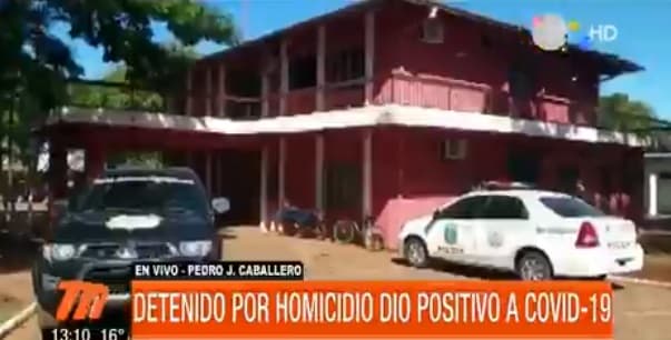 Detenido por homicidio da positivo y envía a cuarentena a 40 policías