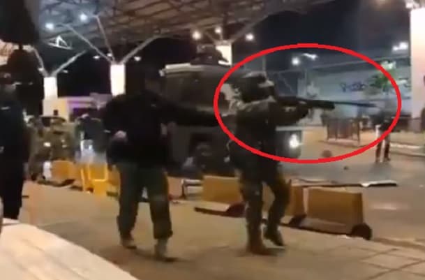 Incidentes y represión durante manifestación en Ciudad del Este