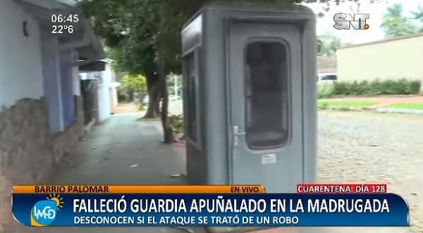 Fallece guardia apuñalado en Lambaré