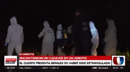 Hallan cuerpo de un hombre en arroyo