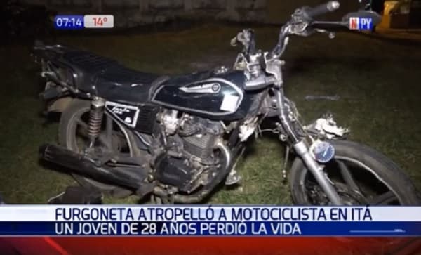 Motociclista muere tras perder el control y chocar
