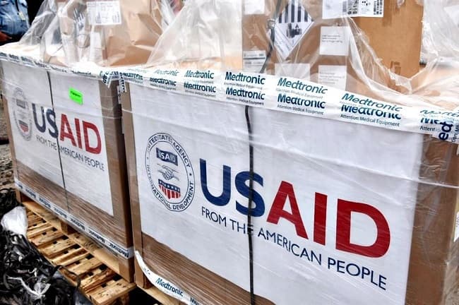 Llegan al país los 50 respiradores donados por EE.UU.