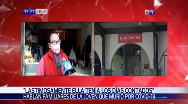 Tía de joven no acepta causa de muerte por Covid-19