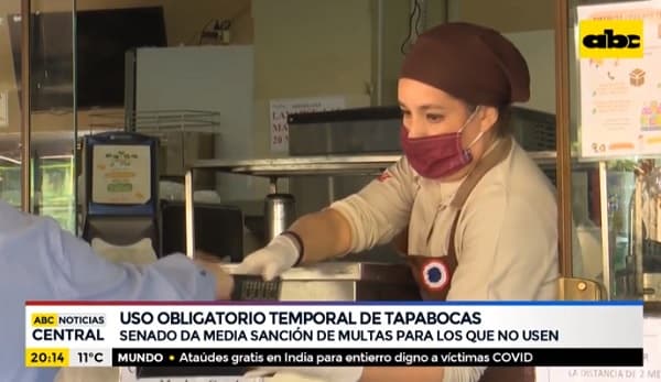 Senado da media sanción a proyecto de uso obligatorio de mascarilla