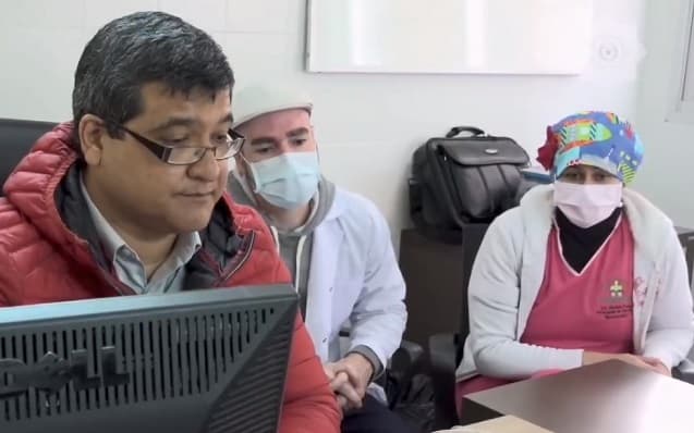 Médicos del Pediátrico reciben capacitación de profesionales italianos