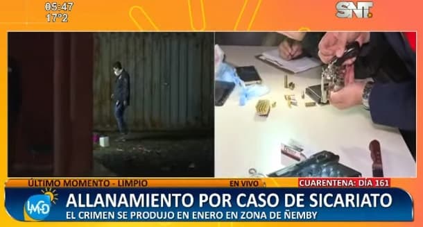 Detienen a miembro de banda por conocido caso de sicariato en Ñemby