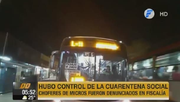 Policía demora a choferes por incumplimiento de protocolo