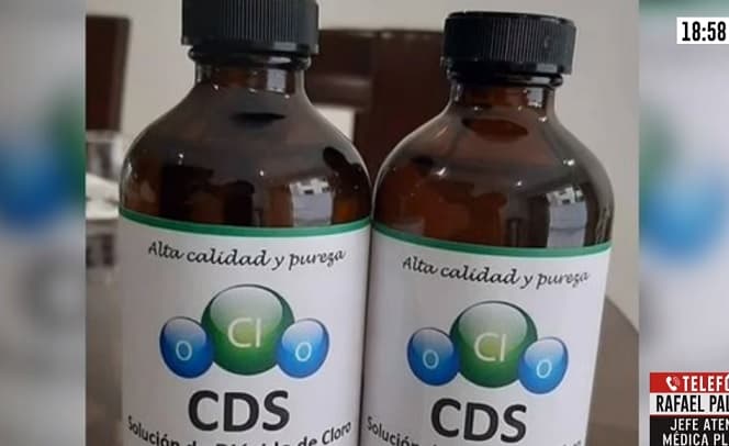 Niño muere tras beber dióxido de cloro, “contra el coronavirus”