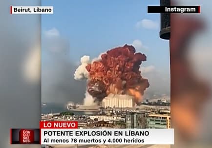 Explosión supera cifra de 100 fallecidos