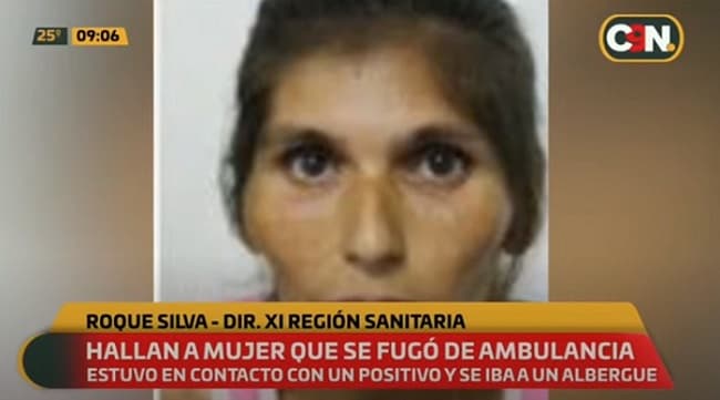 Detienen a mujer que se fugó de ambulancia