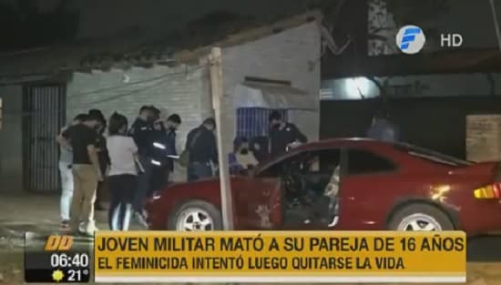 Militar usó arma reglamentaria en el crimen de adolescente, confirman