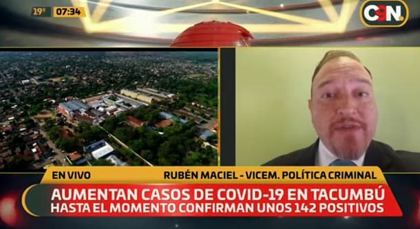 Suman 142 casos de Covid-19 en Tacumbú