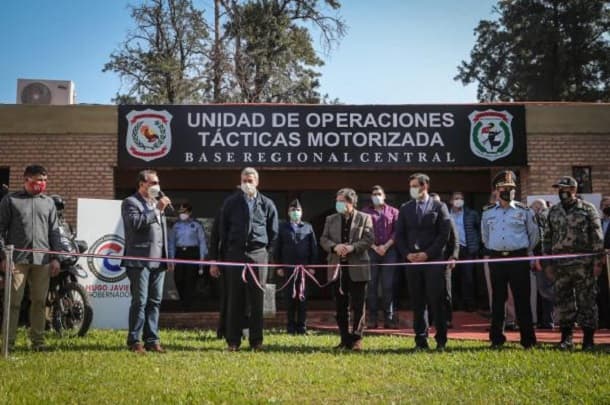 Inauguran sede regional del Grupo Lince en Areguá