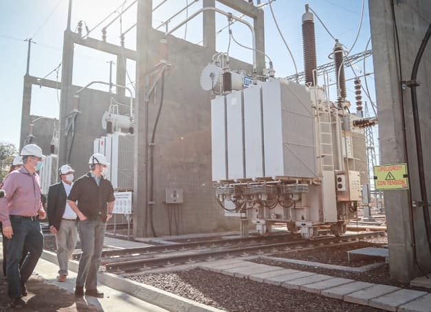 Inauguran subestación de la ANDE en Concepción