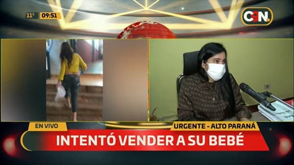 Mujer es imputada por tratar de vender a su hijo recien nacido