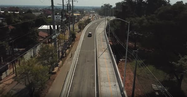 Habilitan viaducto con bicisenda del Corredor Vial Botánico